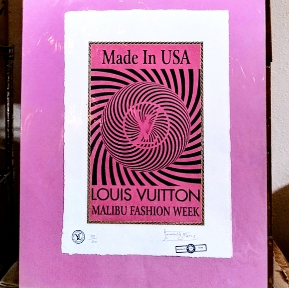 Louis Vuitton Ltd. Ed. Print By Fairchild Paris - Picture 8 of 9